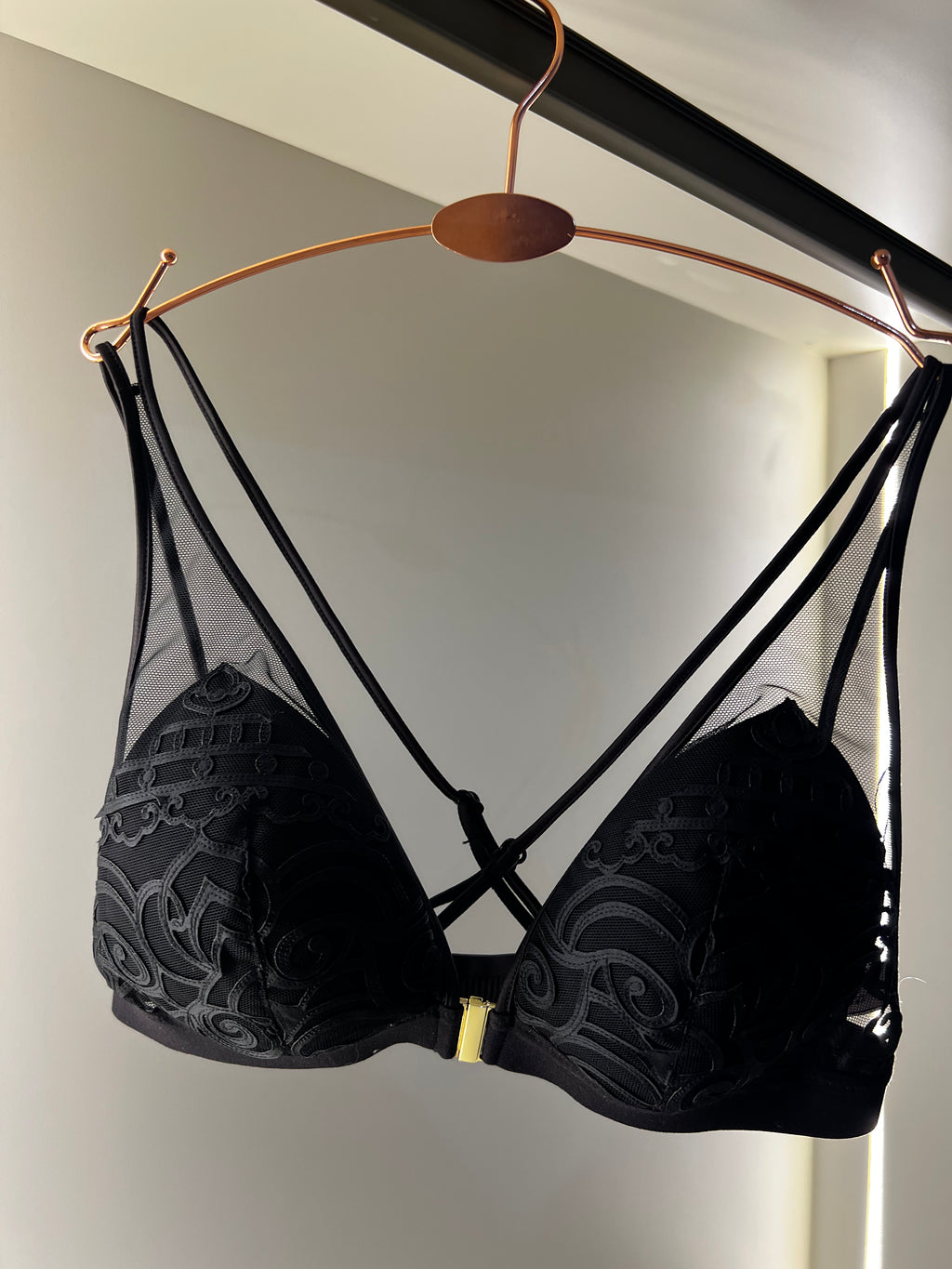 Dark Blossom Bra