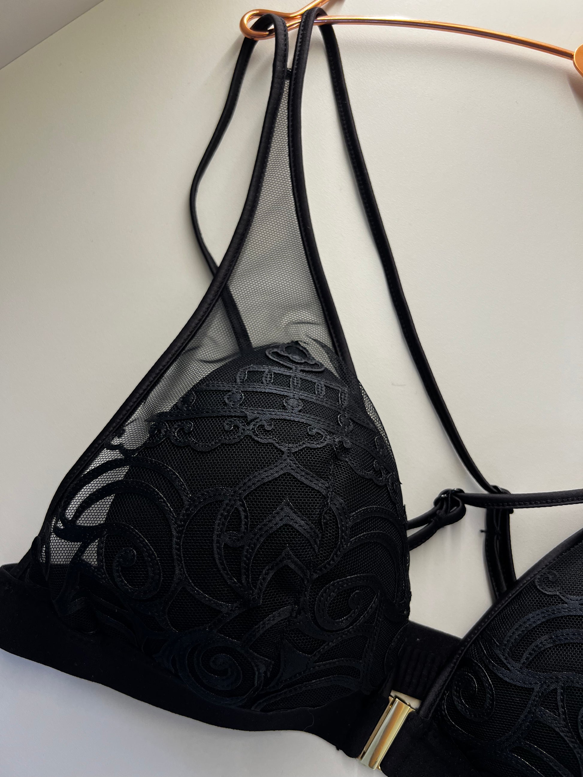 Dark Blossom Bra
