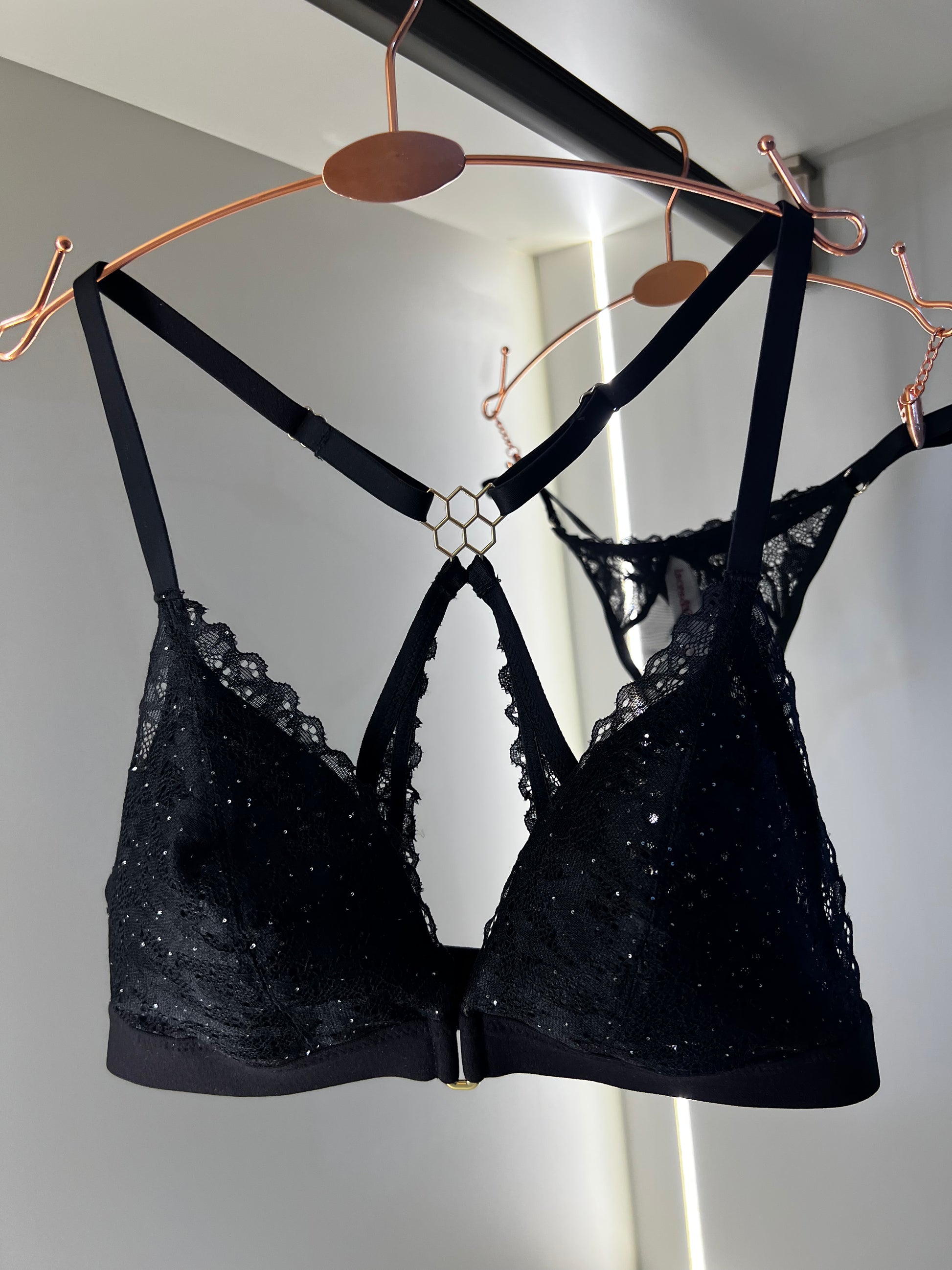 Noir Flame Bra
