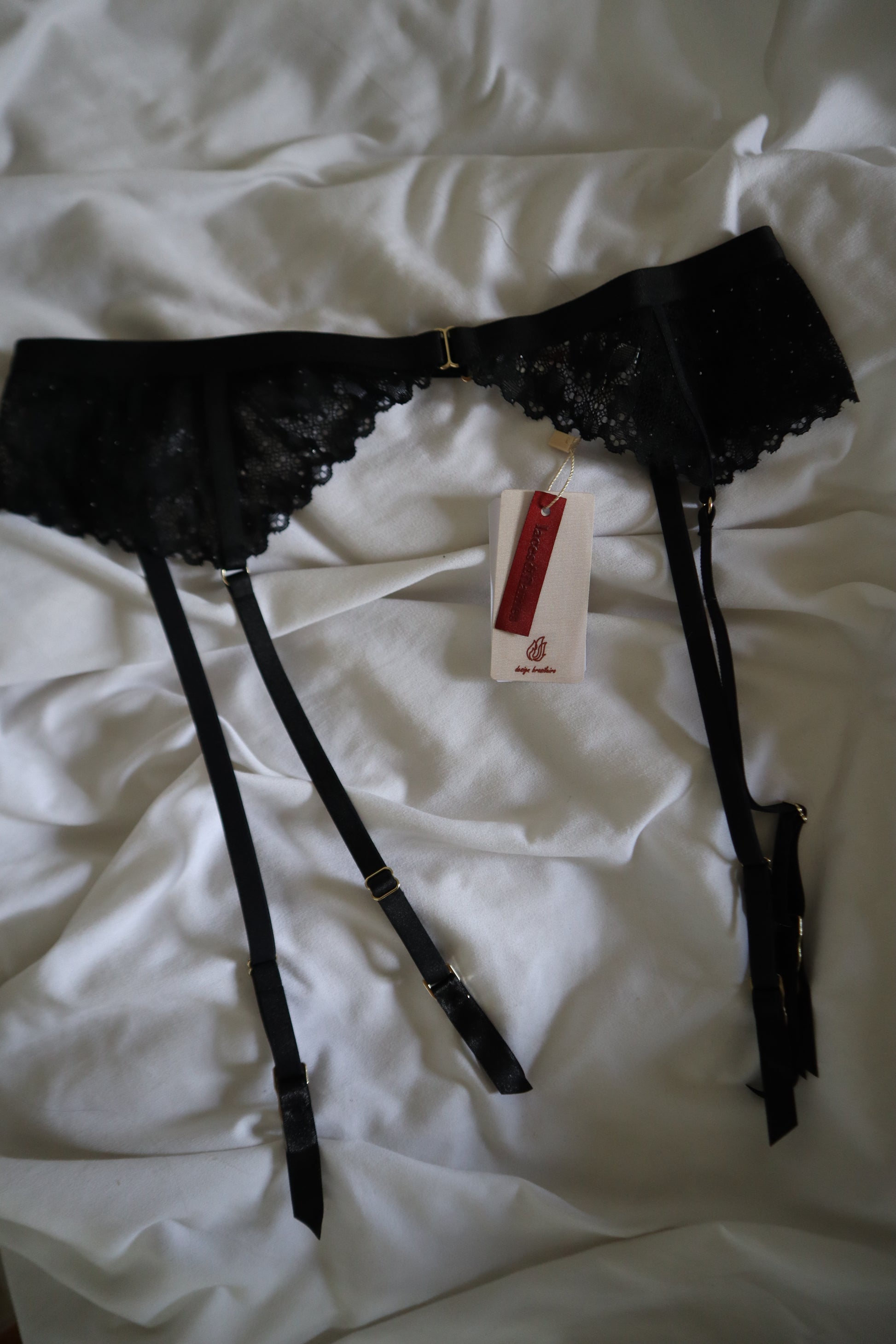 Noir Flame Suspenders