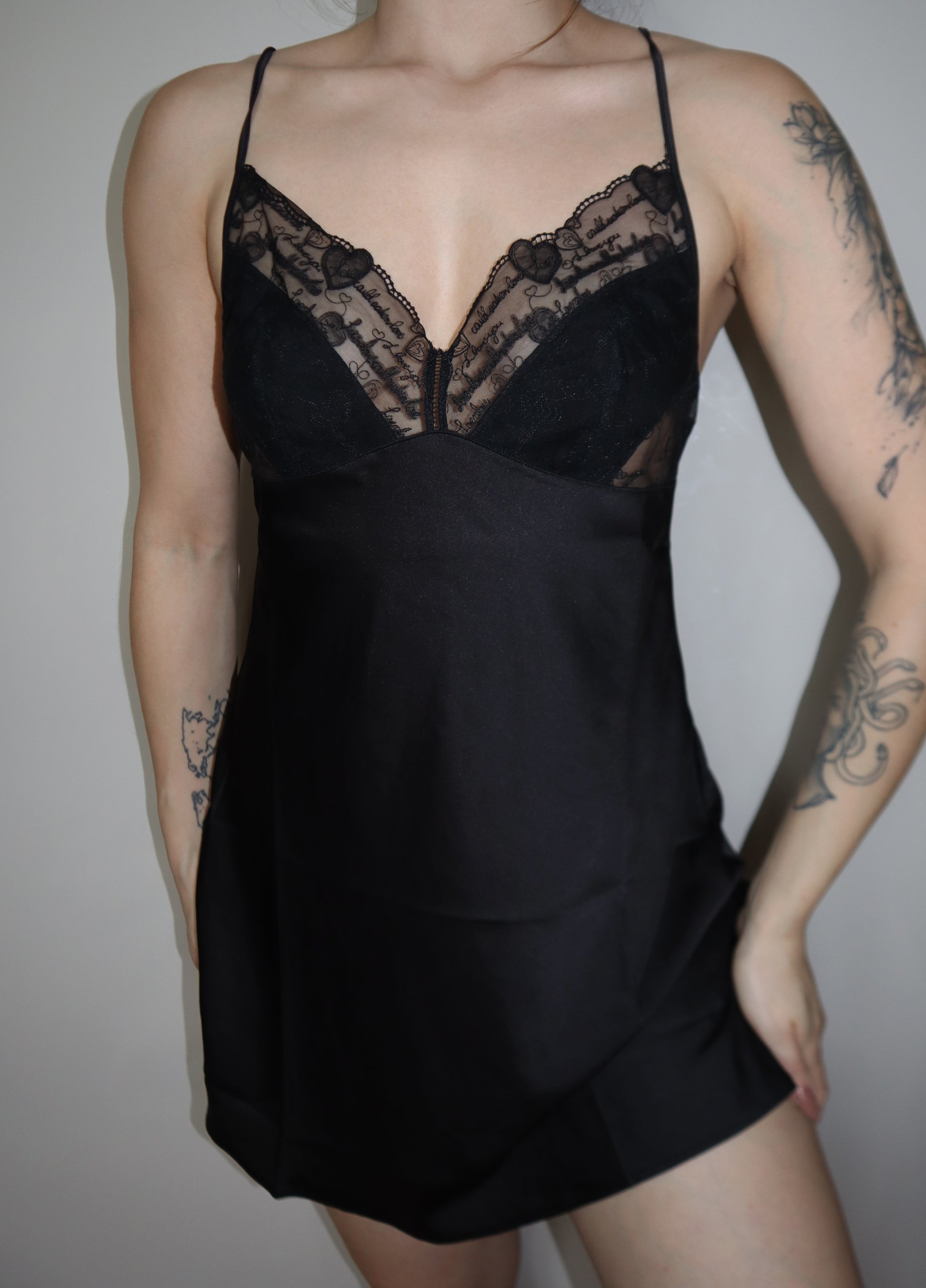 Je t'aime Slip Dress